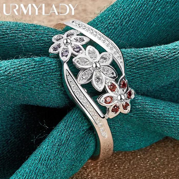 URMYLADY – bague en argent Sterling 925 pour femmes