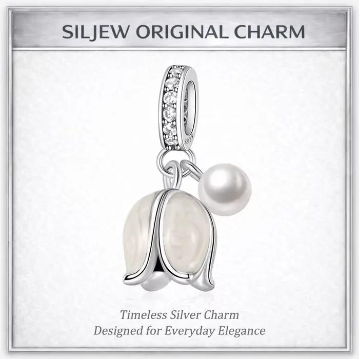 Original Breloque pendante en argent plaqué