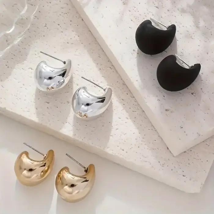 Ensemble de boucles d'oreilles Vintage élégantes en forme de larme