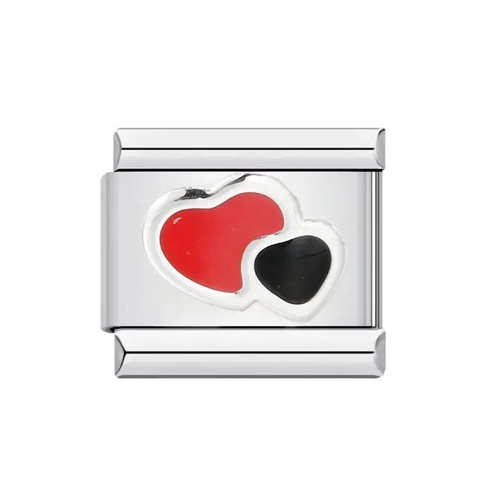 URING Y2k Bracelet à breloques italien liens coeurs amour amant chaîne à main