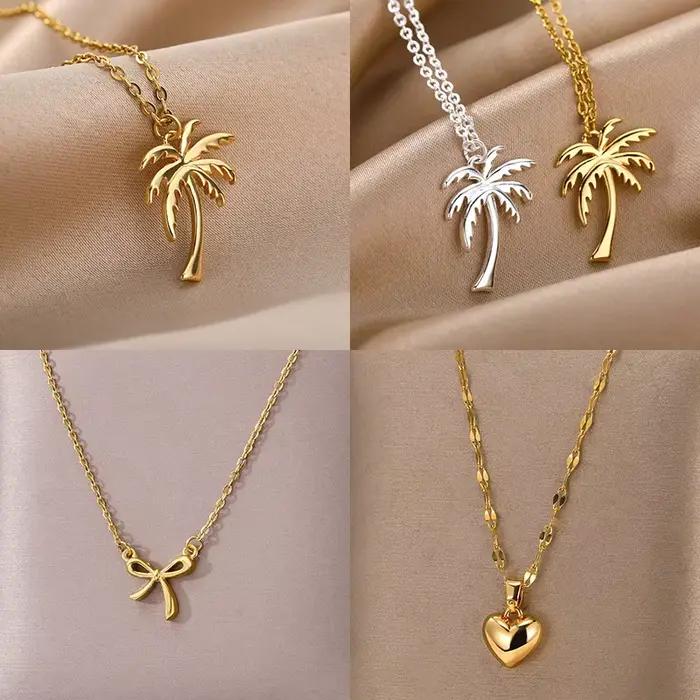 Collier de cocotier pour femmes