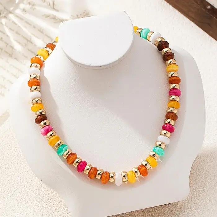 Collier tendance de style européen et américain pour le quotidien