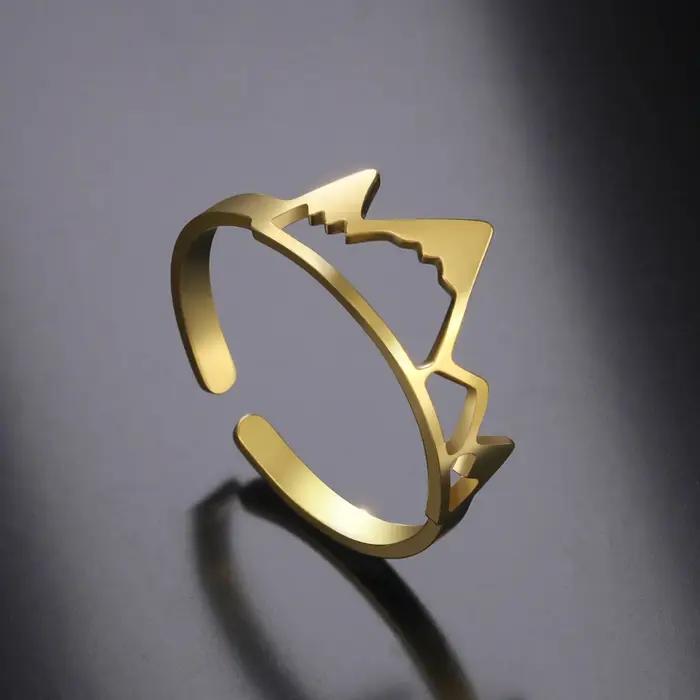 Skyrim – bague de montagne de neige pour femme