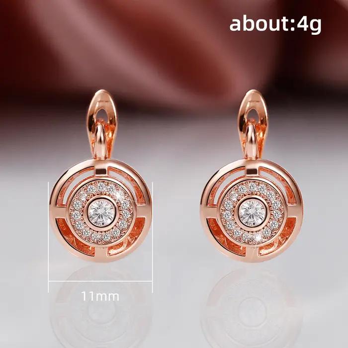 Huitan – boucles d'oreilles au Design Unique pour femmes