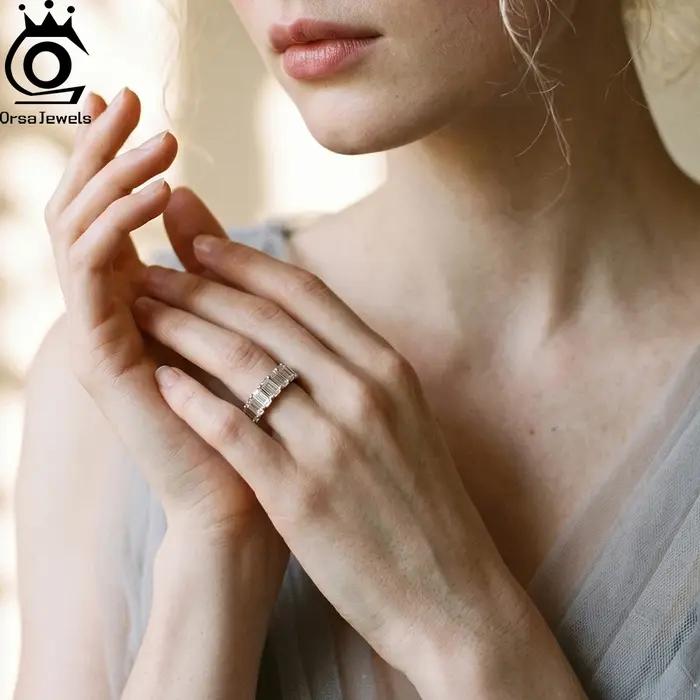 ORSA JEWELS – bague en argent Sterling 925 brillant
