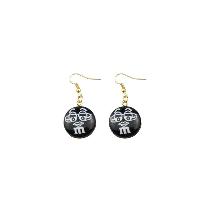 Boucles d'oreilles pendantes en résine pour femmes et enfants