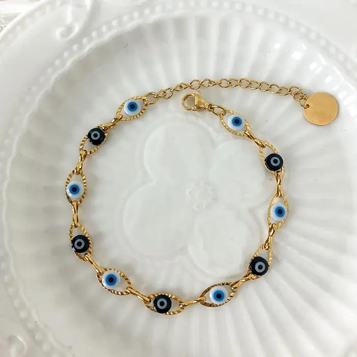 May @ RZ Bracelet en acier inoxydable pour hommes et femmes