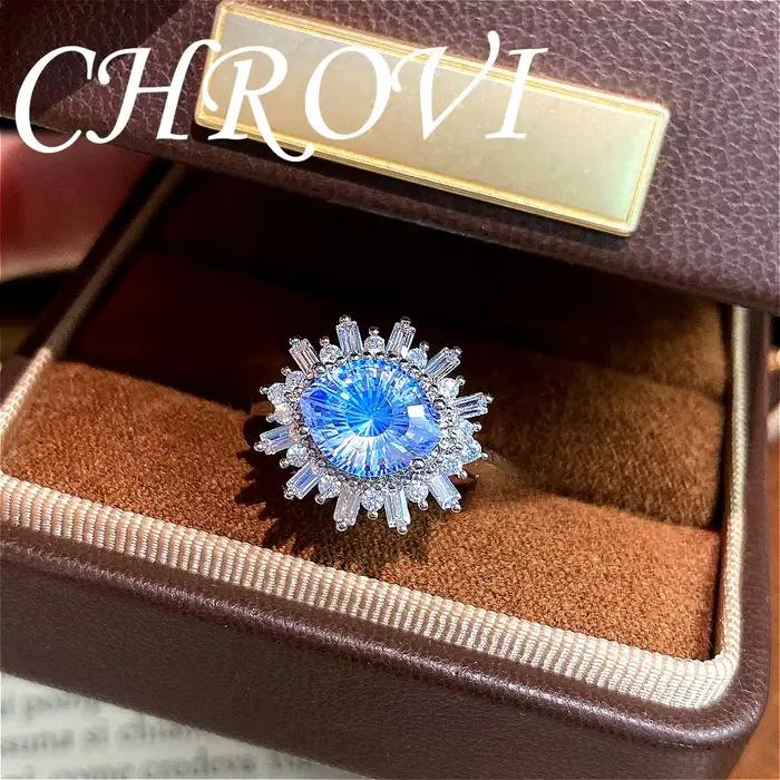 Bague Exquise en Argent Sterling 925 Scintillante et Étincelante