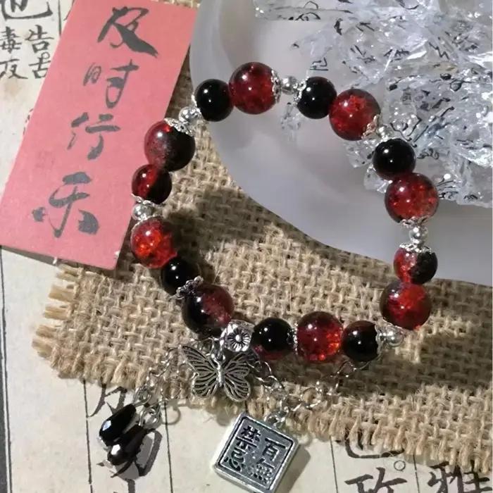 Tian Guan Ci Fu Bracelet mode mignon perles de cristal Kawaii ciel bénédiction officielle bijoux jouet Gril cadeau