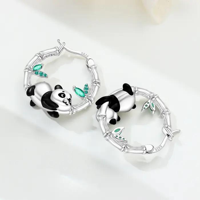 MISEFF – boucles d'oreilles en argent Sterling S925
