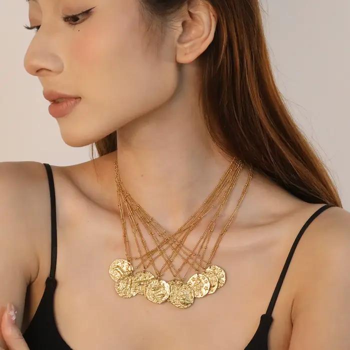 Pendentif de luxe 12 Constellations pour femmes et hommes