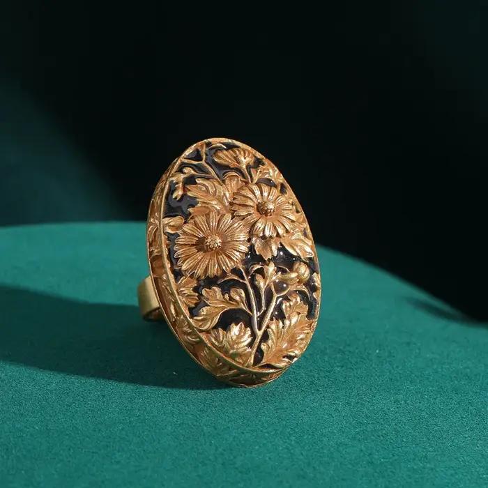 Bague Art Déco vintage pour femme