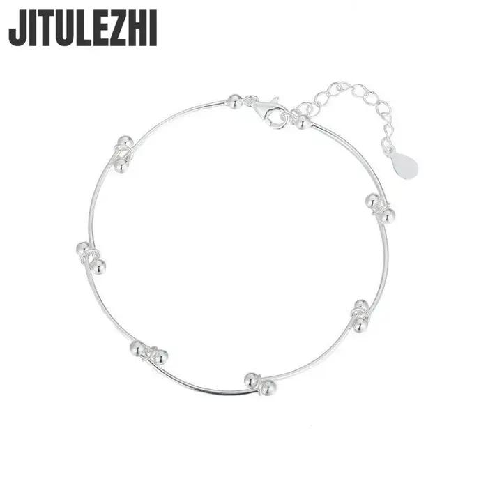 Bracelet en argent Sterling 925 pour femmes avec étoile artisanale design moderne pour occasions spéciales