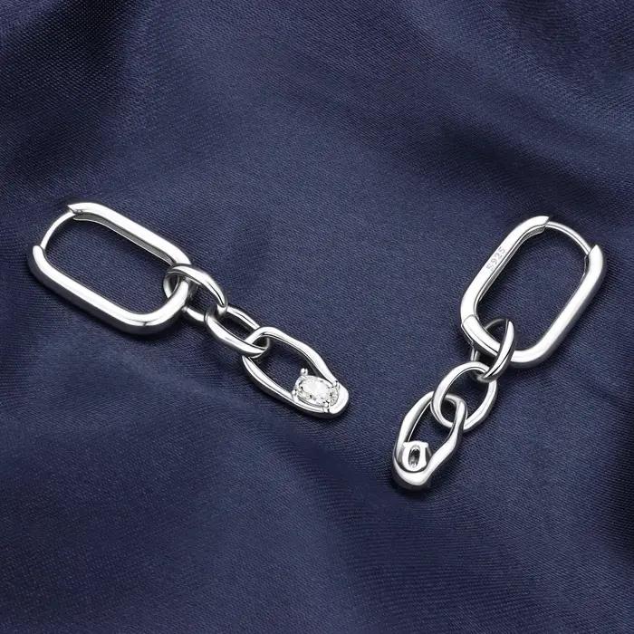 MISEFF – boucles d'oreilles en argent Sterling S925