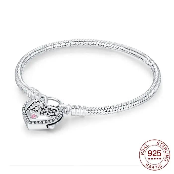 Nouveau Bracelet Original en argent Sterling 925