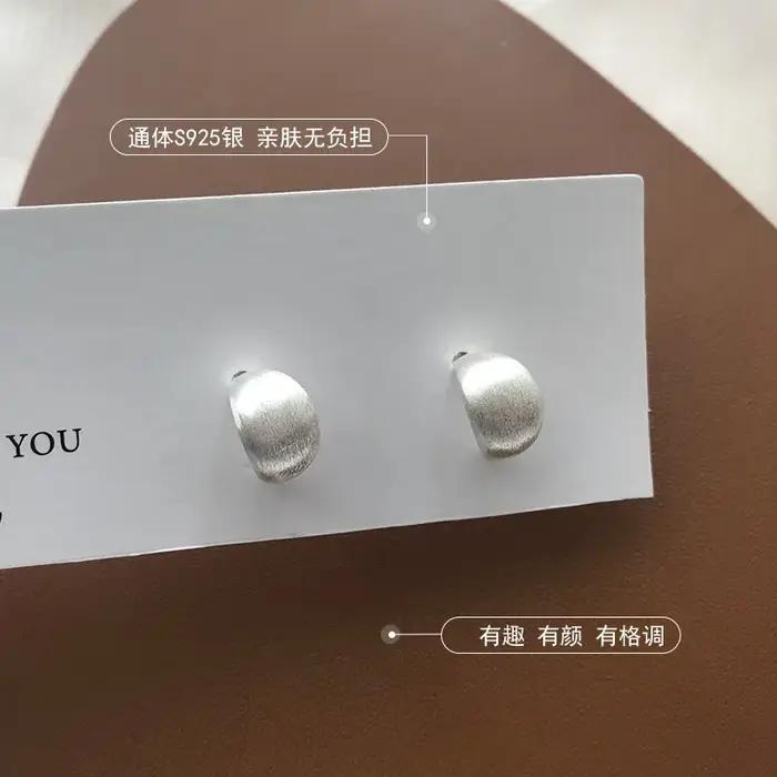 Petites boucles d'oreilles en argent Sterling 925 pour femmes