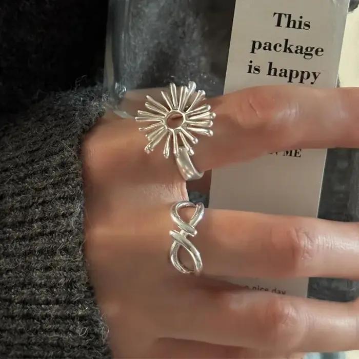 Bagues en argent Sterling 925 pour femmes