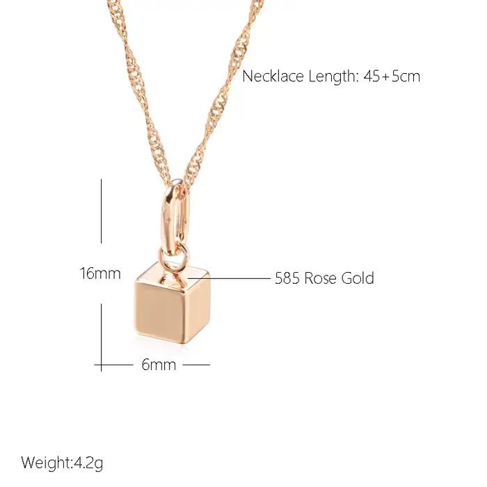 Jcorde YDREAM-Pendentif Carré Brcorporelle pour Femme
