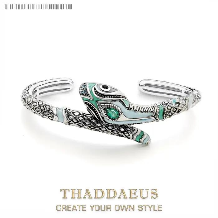 Bracelet serpent Style européen, bijoux à la mode pour femmes, cadeau bohème de printemps en argent