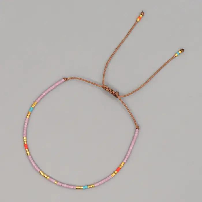 Go2Boho-Bracelet en perles pour femmes, bijoux en ULajustable
