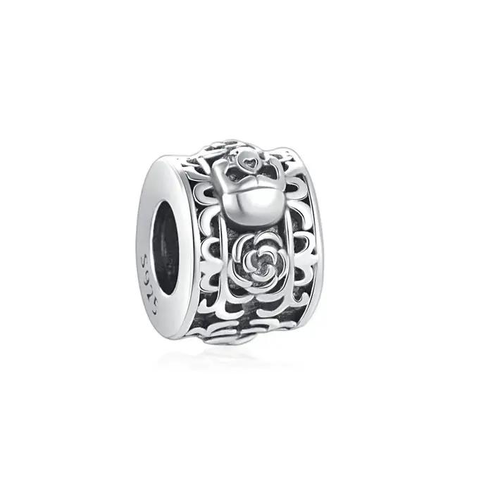 Pendentif breloque unique en argent 925, renne, pomme, chauve-souris, grenouille, pingouin, compatib
