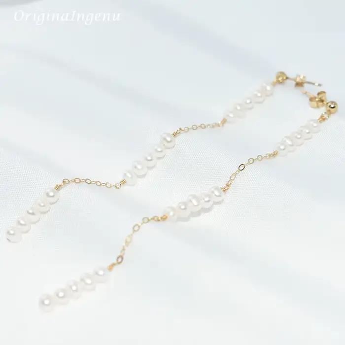 Boucles d'oreilles en perles naturelles