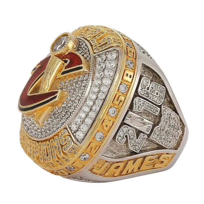Bague en zircone cubique 2016 Cavaliers Champion réplique bagues de championnat unisexe pour partys et célébrations