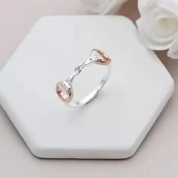 Boucles d'oreilles en argent regardé 925 pour femme