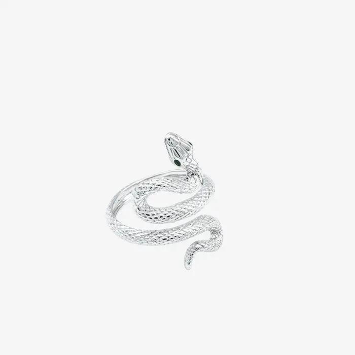 Bague serpent en argent Sterling 925 breloque de personnalité en forme d'animal cadeau de fête d'anniversaire pour femmes bijoux exquis nouvelle collection