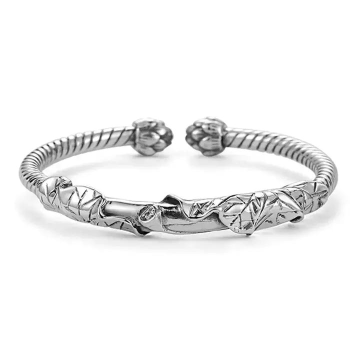 Bracelet Vintage en Argent 925 Brcorporelle pour Homme