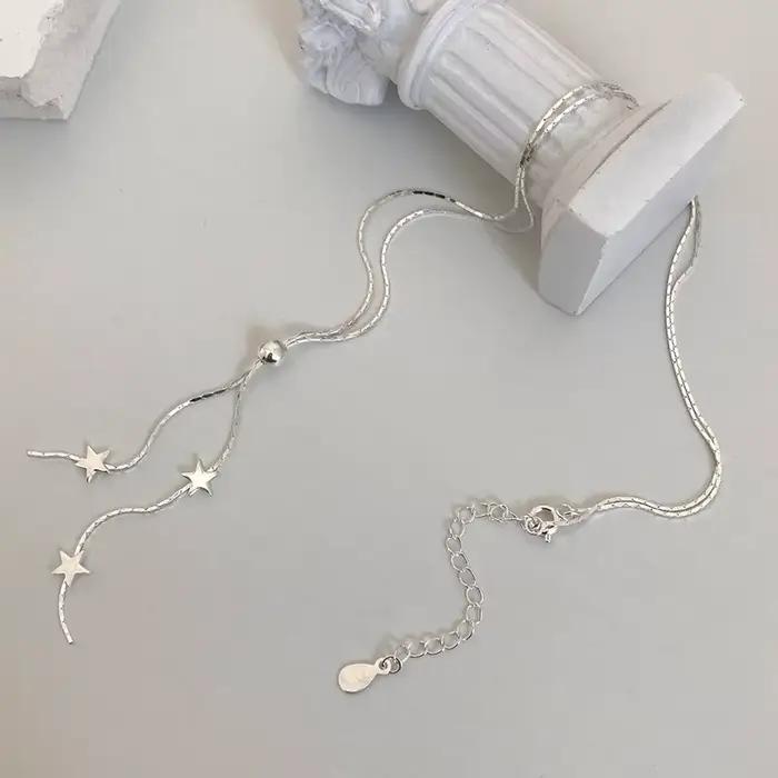 ANENJERY – collier étoile à pampilles de luxe pour femmes