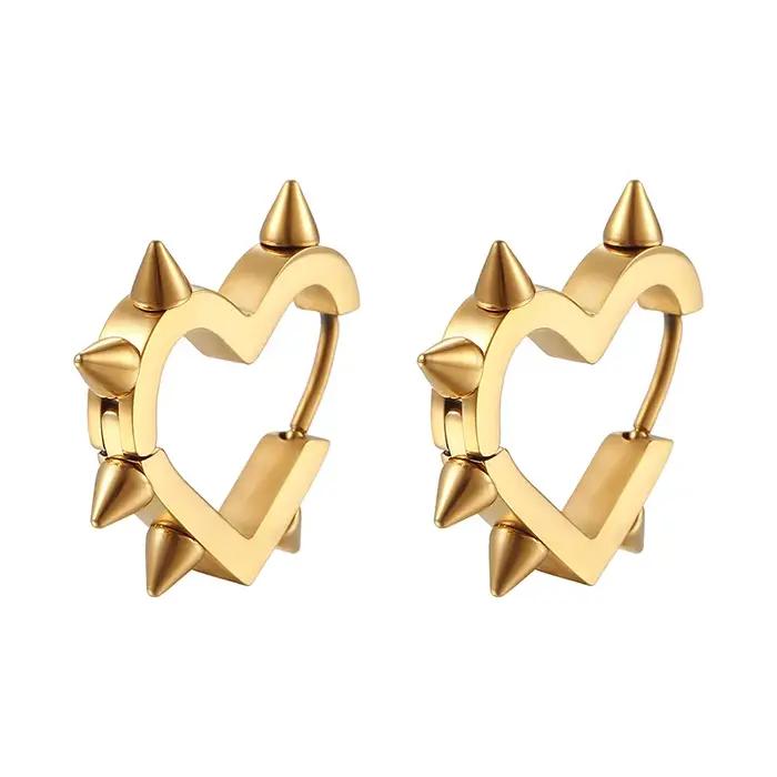 Boucles d'oreilles créatives Hip-Hop pour femmes