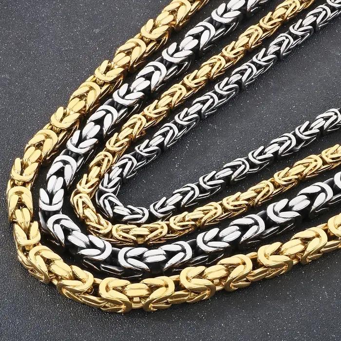 Collier chaîne de 60/63CM de longueur pour homme