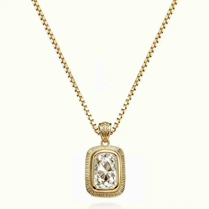 WUIHA – collier avec pendentif en argent Sterling 925