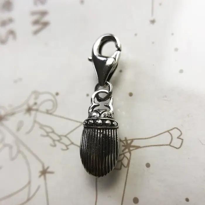 Breloque coccinelle insectes pour femmes et hommes, tout nouveau pendentif Vintage en argent Sterling 925, été