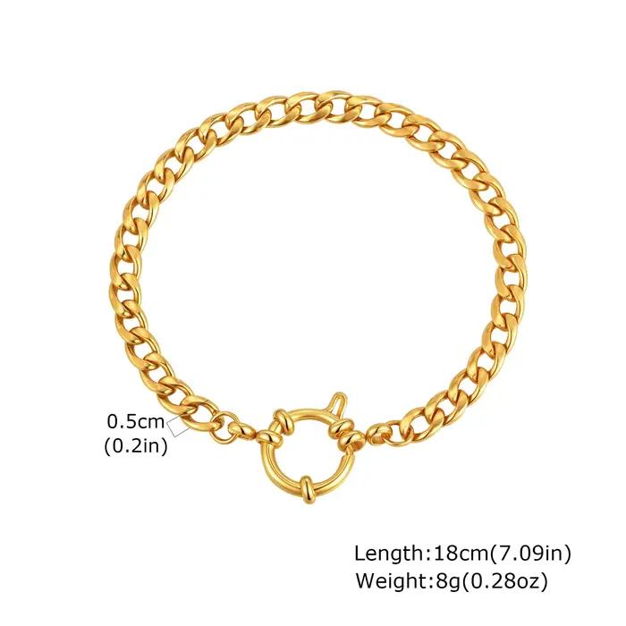 Bracelets JOLink en acier inoxydable pour femmes et hommes