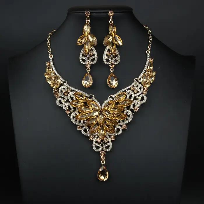Ensemble de bijoux de luxe pour femmes
