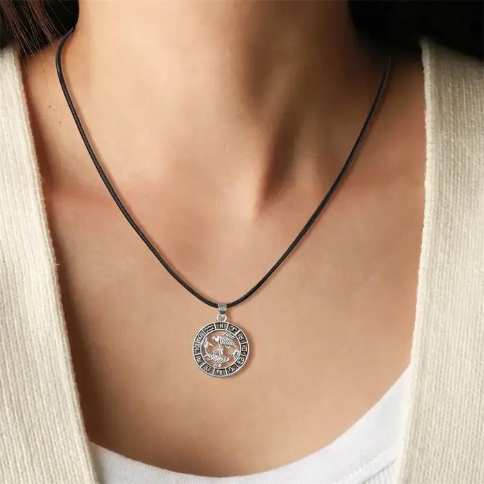 Collier pendentif 12 Horoscope pour femmes et hommes
