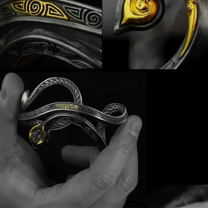 Bracelet Dragon de Style Viking