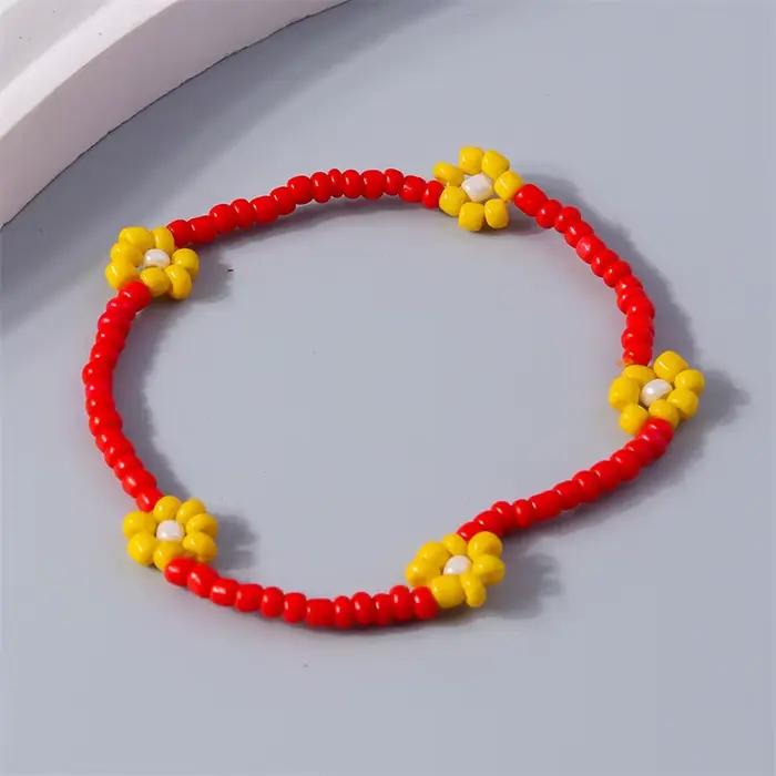 Bracelets perlés faits à la main bohème pour femmes