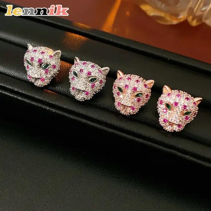 LENNIK – boucles d'oreilles rétro de style cour pour femmes