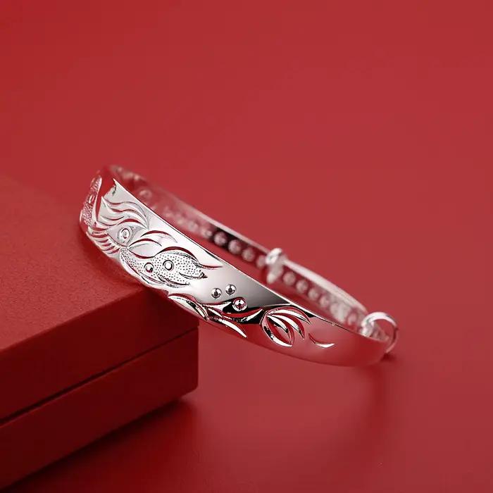 Bracelets de luxe en argent Sterling 925 pour femmes