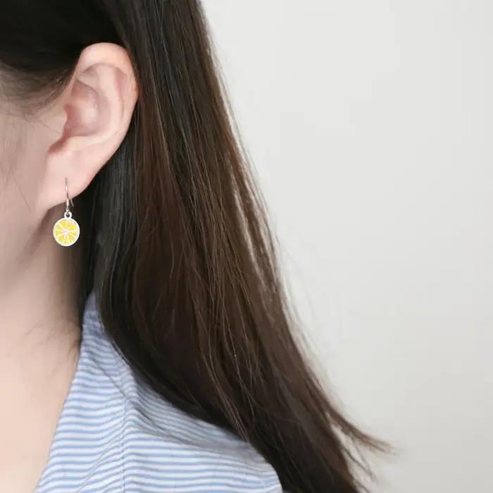 Boucles d'oreilles pendantes en argent Sterling 925 pour femmes