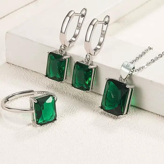 Zunderes-Ensembles de bijoux de mariage pour femmes