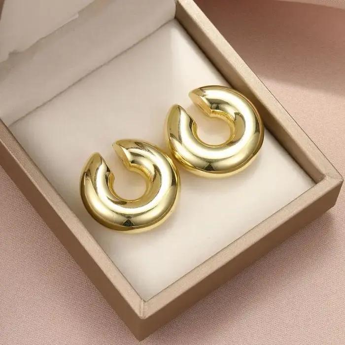 Boucles d'oreilles gothiques non percées pour femmes et hommes