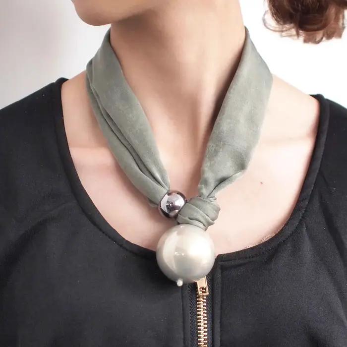 MANILAI-Colliers avec pendentif en perles pour femmes, bijou avec ULoptique ajustable, nouvelle collection