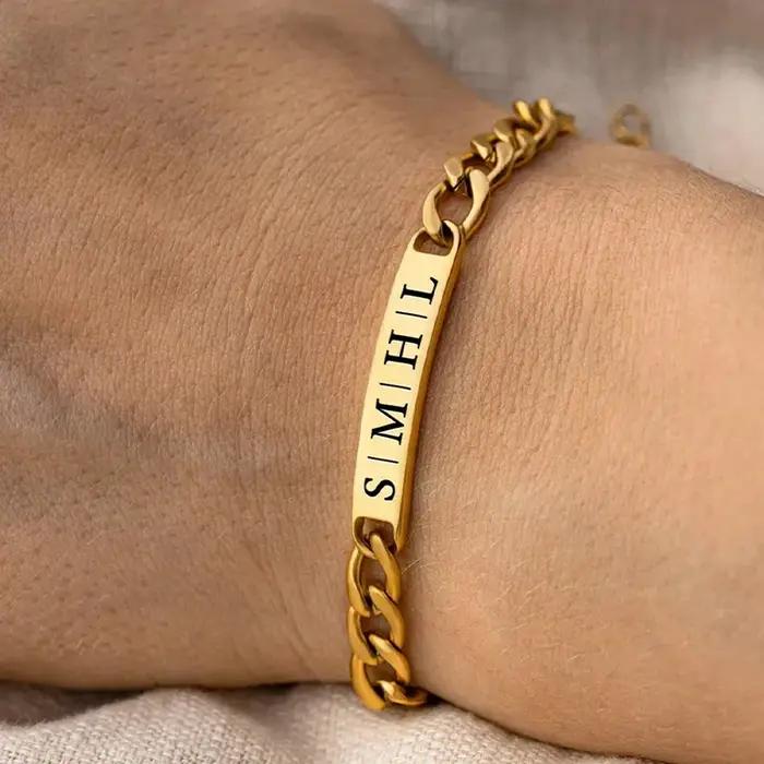 Bracelet avec nom personnalisé