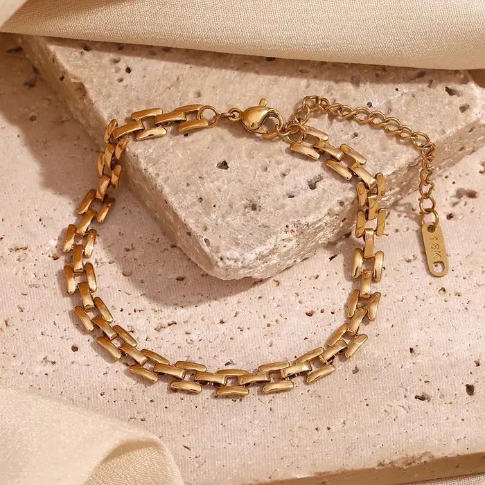 E.B.belle-Bracelets carrés faits à la main JOSION L