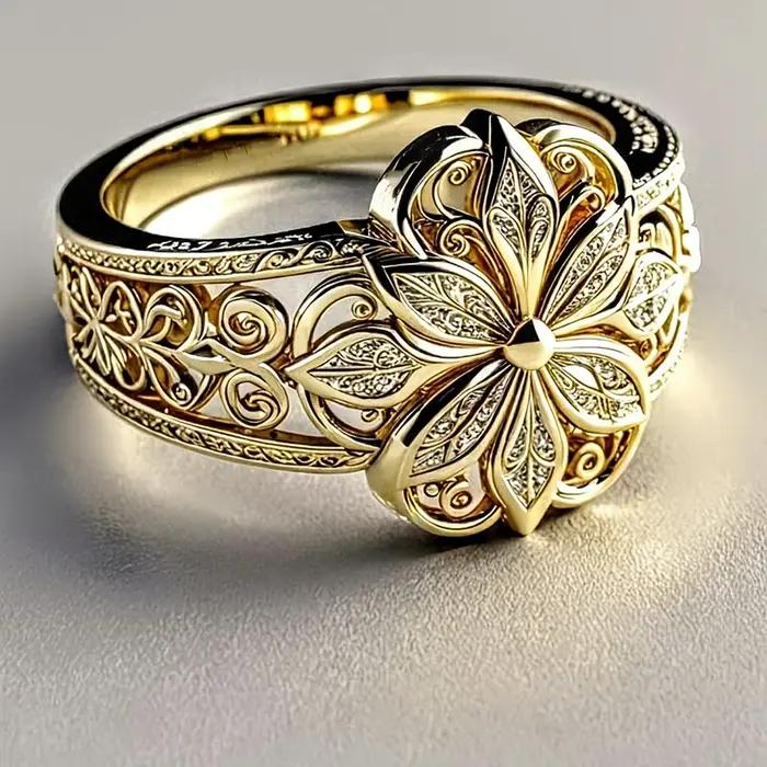 Huitan – magnifique bague pour femmes