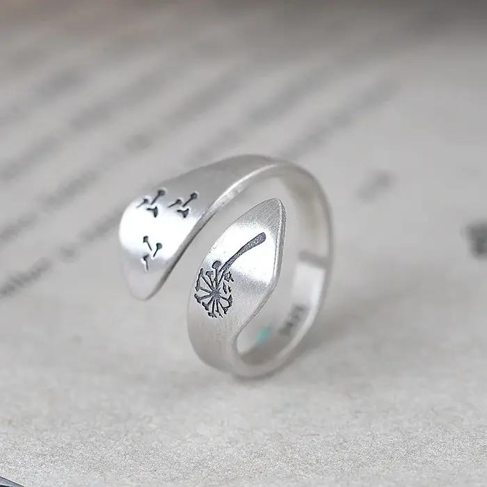 Buyee-Bague Ouverte en Argent Sterling 925 pour Homme et Femme